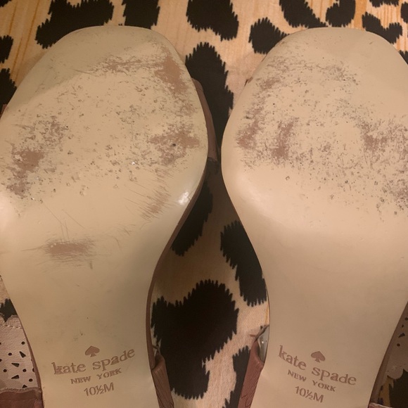💗 KATE SPADE 💗Paula Lasercut Women’s Sz. 10.5 Excellent Condition - Picture 12 of 13
